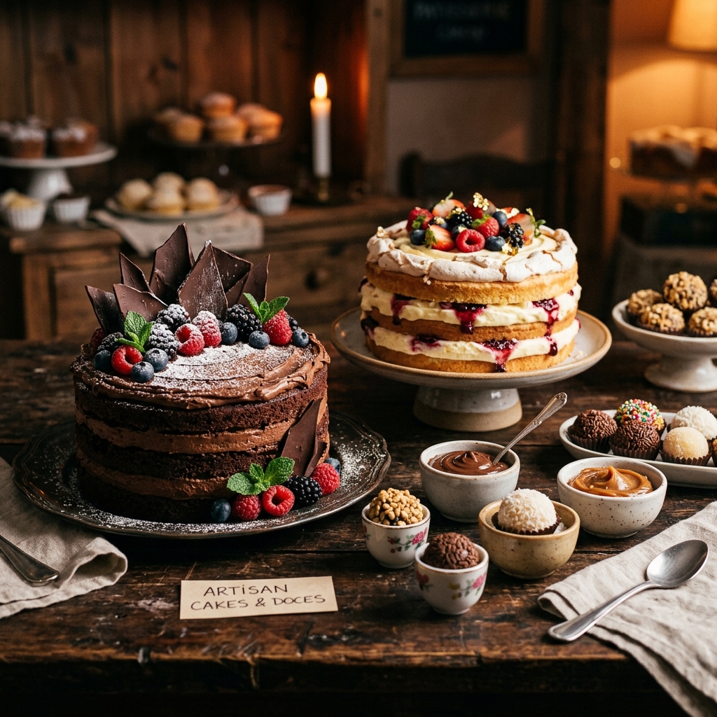 Bolos e Tortas artesanais