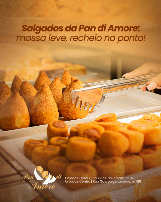Salgados artesanais Pan Di Amore